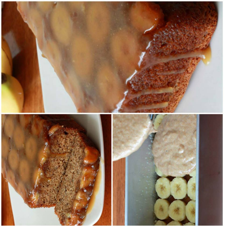 Caramel Banana Upside Down Bread Phitip Recipes