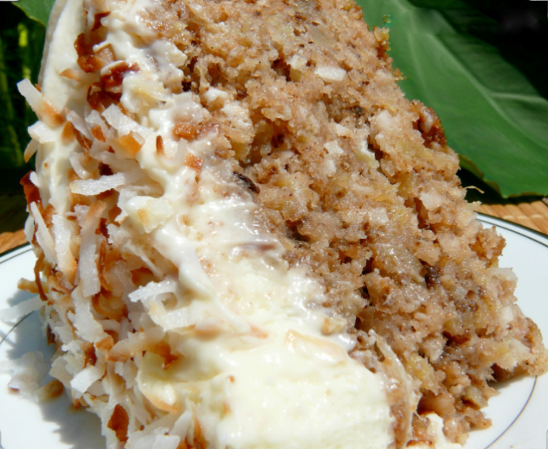 Hawaiian Wedding Cake with Whipped Cream Cheese Frosting – Phitip Recipes