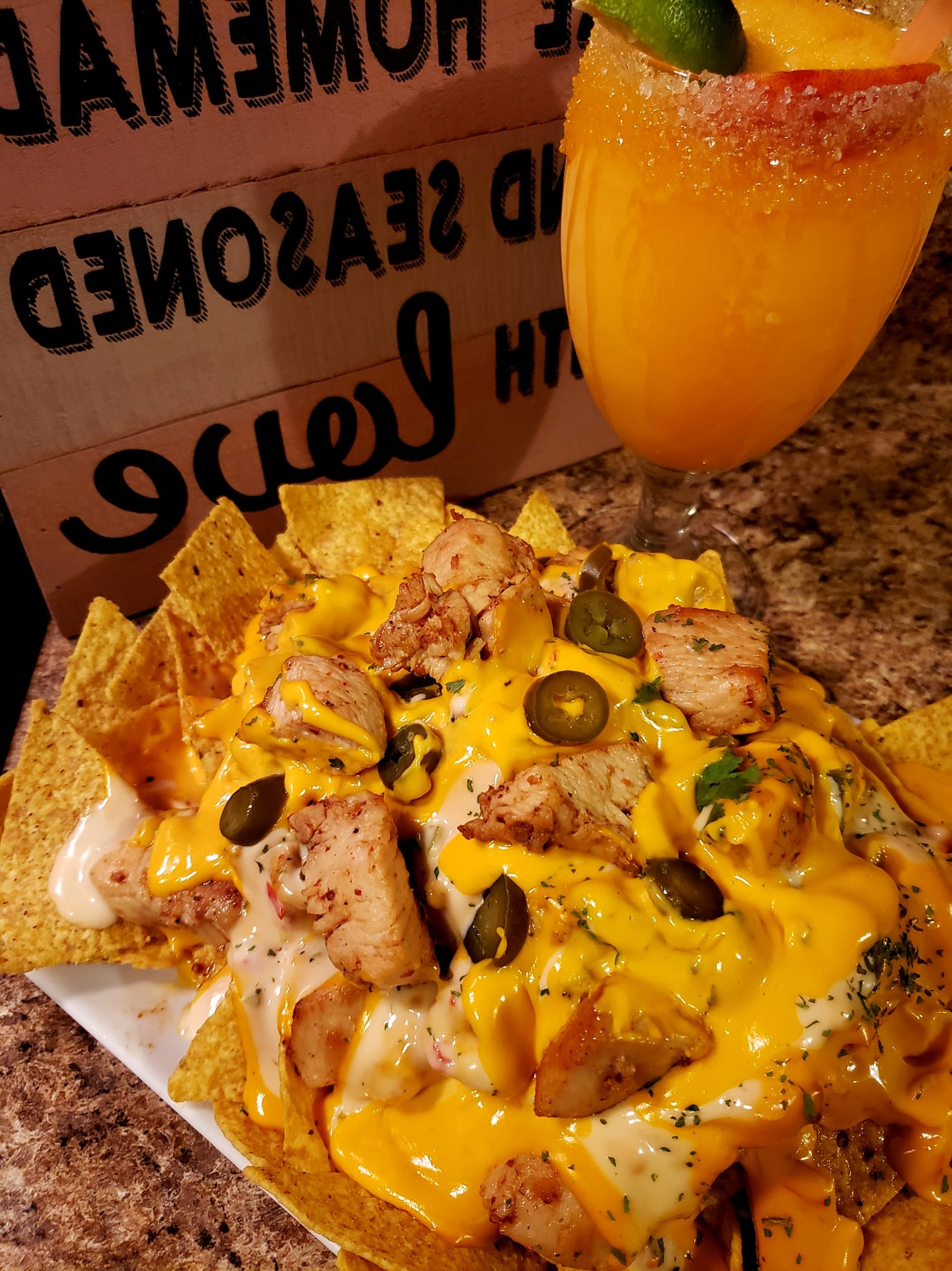 loaded chicken nachos Phitip Recipes