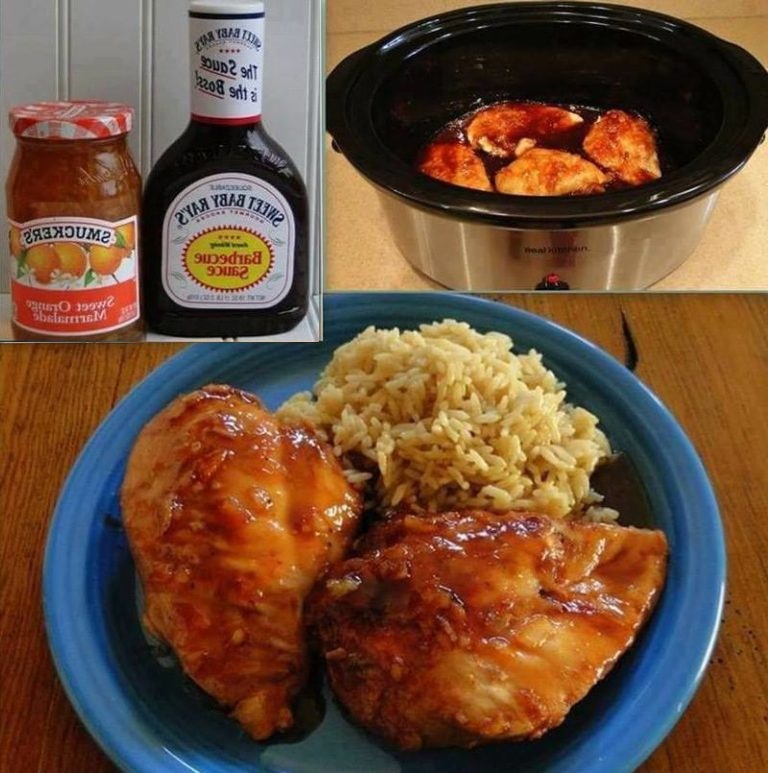 EASY CROCK POT ORANGE CHICKEN Phitip Recipes