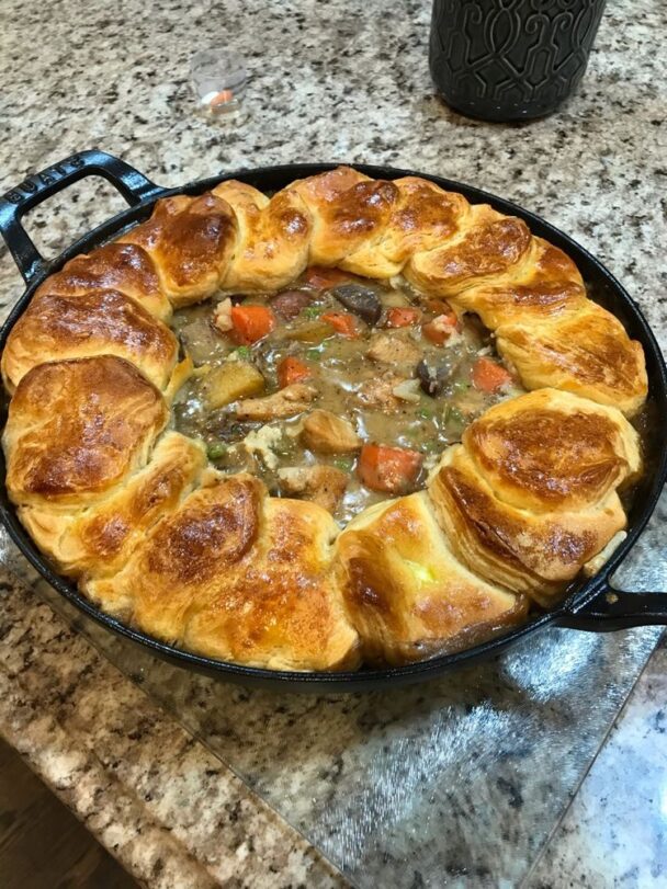 Easy Skillet Chicken Pot Pie Phitip Recipes