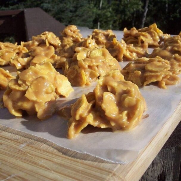GRAMA’S CORN FLAKE PEANUT BUTTER COOKIES Phitip Recipes