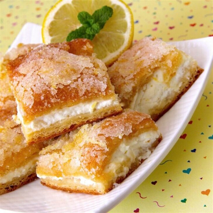Lemon Cream Cheese Bars Phitip Recipes