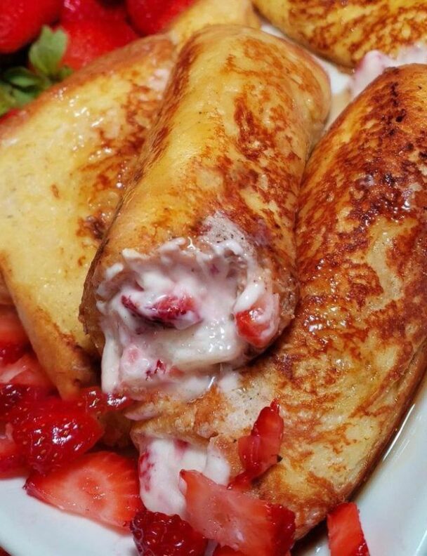 Strawberry French Toast Roll Ups Phitip Recipes