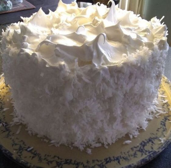Coconut Cake with Sevenminute Frosting Phitip Recipes