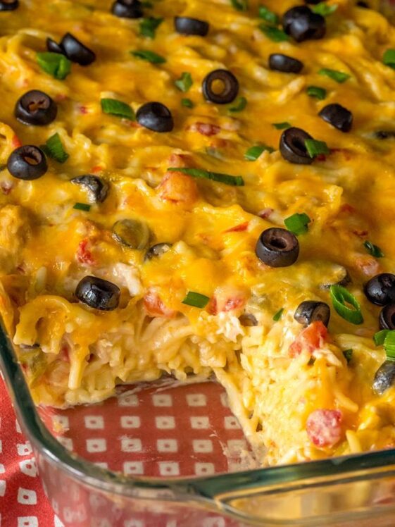 Creamy Chicken Enchilada Pasta Bake Phitip Recipes