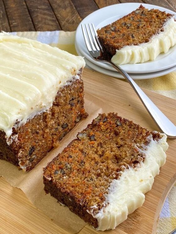 Easy Carrot Cake Loaf Phitip Recipes
