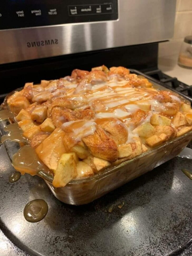 Caramel Apple Cinnamon Roll Lasagna Phitip Recipes