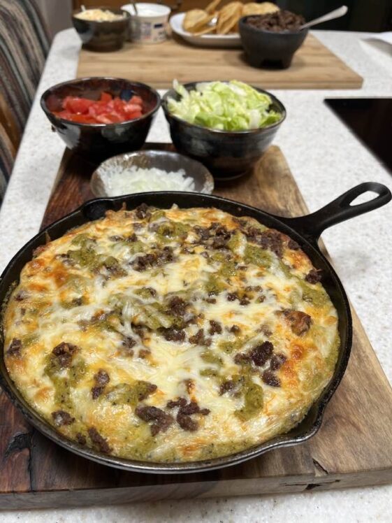 Green Chile Cast Iron Enchiladas Phitip Recipes