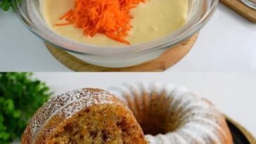 "Moist carrot walnut cake topped with cream cheese frosting, a quick and easy dessert perfect for everyday indulgence."