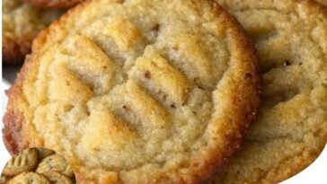 "Banana Bread Cookies – soft, chewy cookies filled with ripe bananas, cinnamon, and vanilla, offering the perfect blend of banana bread flavor in a cookie form."