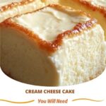 "Slice of Cream Cheese Cake topped with fresh berries and a dollop of whipped cream, showcasing a rich and creamy texture. The perfect indulgent dessert for any occasion."