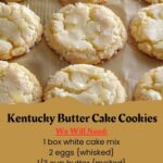 “Delicious homemade Kentucky Butter Cake Cookies with a golden, buttery texture and sugary glaze, perfect for dessert lovers.”