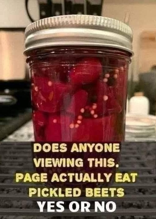 A jar of vibrant red pickled beets alongside a bowl of fresh, sliced beets and a variety of spices used for pickling, including garlic, dill, and peppercorns.