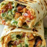 Chipotle Ranch Grilled Chicken Burrito